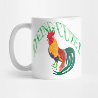 YOKOHAMA CHICKEN BEING CUTE Mug